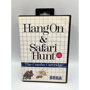Hang On & Safari Hunt: The Combo Cartridge (Sega Master, 1986)